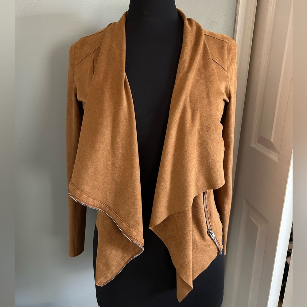 Faux Suede Brown Jacket